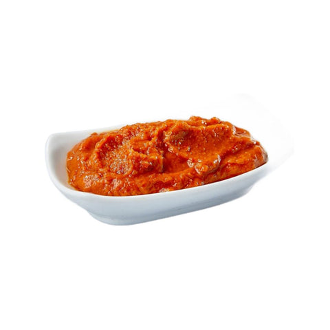 Kanzuri chilipasta 100 g i original japansk emballage – autentisk japansk fermenteret chilipasta fra Niigata med fyldig umami, naturlig fermentering og en kompleks smag, perfekt til ramen, nudler, kød, fisk og autentisk japansk madlavning.