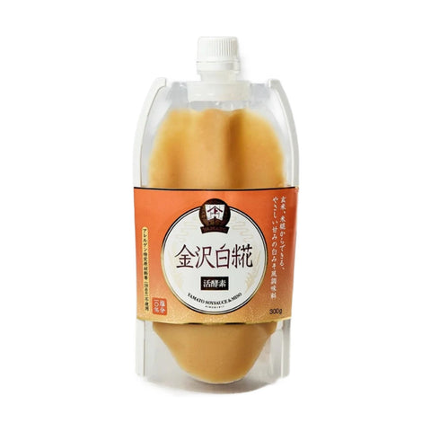 Koji sauce 300 g i original japansk plastpouch – autentisk japansk koji-sauce med naturlig fermentering, fyldig umami og premium kvalitet, perfekt til marinader, kød, fisk, grøntsager, risretter og autentisk japansk madlavning.