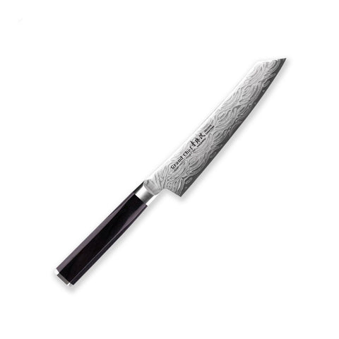 Japansk kniv Sakai Takayuki Grand Chef - Seigaiha Damascus - Petty 15 cm
