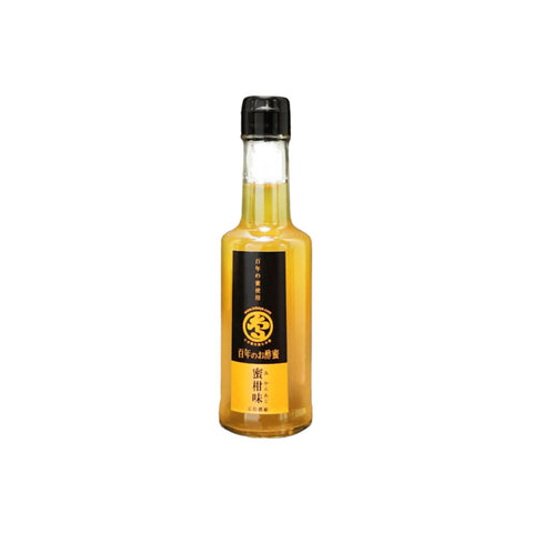 Riseddike med saft fra mikan-mandariner 200 ml i glasflaske – premium japansk riseddike med frisk og frugtig aroma.