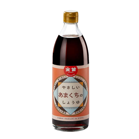 Sød japansk sojasauce 1 liter i original japansk emballage – traditionelt brygget amakuchi sojasauce med afrundet sødme, intens umami og autentisk japansk kvalitet.