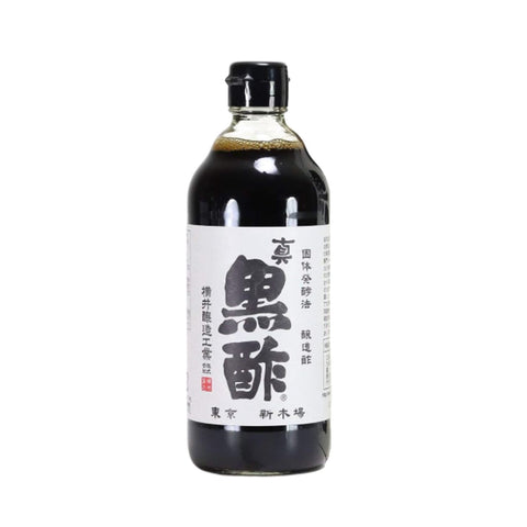 Sort riseddike Kurozu 500 ml – autentisk japansk riseddike med kompleks smag og lang lagring.