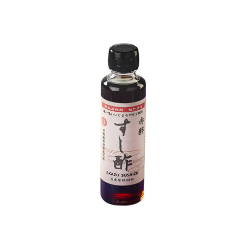 Akasu sort sushi eddike 150 ml – eksklusiv japansk sushi eddike fremstillet med traditionel Akasu, der tilfører sushiris en dyb, kompleks umamismag og en elegant balance mellem syre og sødme. Perfekt til sushi, sashimi, marinader, dressinger og moderne japansk gastronomi med autentisk karakter.