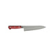 Takamura Gyuto 180 mm – en af verdens mest anerkendte japanske kokkeknive med ultratynd SG2-pulverstålsklinge, ekstrem skarphed og elegant rødt pakkatræshåndtag. Håndlavet i Echizen, Japan, og værdsat af professionelle kokke for sin exceptionelle præcision og skæreoplevelse.