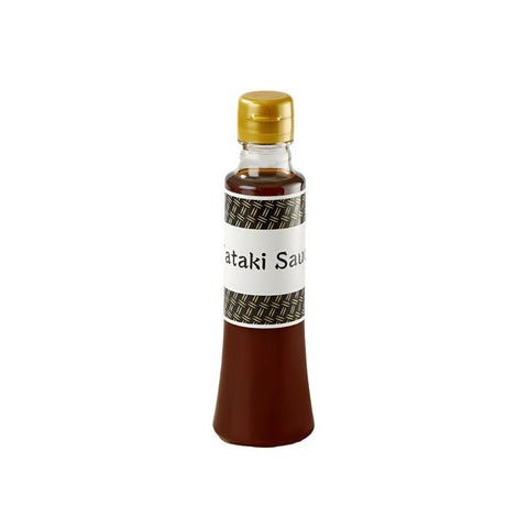 Tataki sauce 200 ml i original japansk flaske – autentisk japansk premium sauce med fyldig umami, frisk citrus og en harmonisk balance mellem soja, sødme og syrlighed, perfekt til tataki og grillet kød.