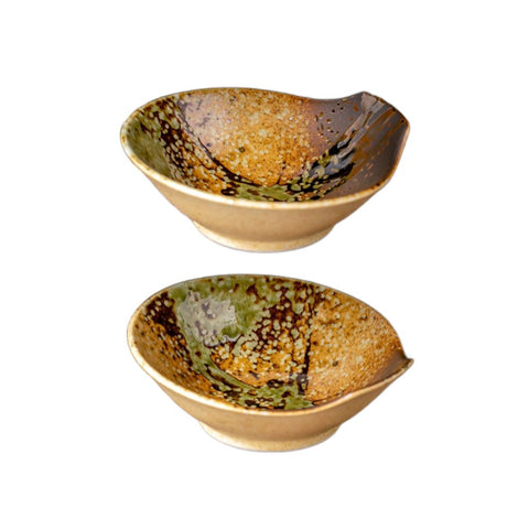 Tonsui skål - shigaraki oribe