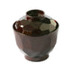 Traditionel japansk Kikkou Kibori miso-skål Ø9 cm – autentisk miso-skål i smukt mørkebrunt trælook med klassisk japansk design. Perfekt til servering af misosuppe, ramen, ris og andre japanske retter, hvor traditionelt japansk håndværk, funktionalitet og tidløs elegance går hånd i hånd.