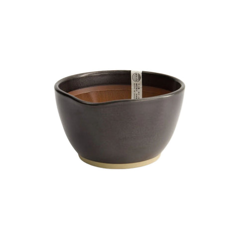 Morter japansk, suribachi, sort Ø18