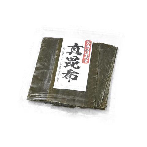 Kombu fra Shirokuchihama i original japansk emballage – autentisk japansk premium kombu med fyldig umami og høj kvalitet. Fremstillet efter traditionelle metoder og ideel til dashi, supper, saucer og autentisk japansk madlavning.