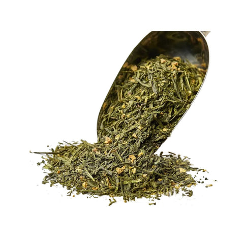 Japansk grøn te aromatiseret med buntan (japansk citrusfrugt) - 40 g