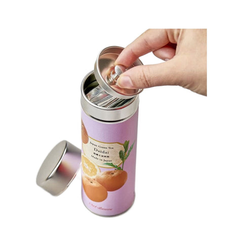 Grøn te aromatiseret med daidai (japansk bitter appelsin) fra Japan 