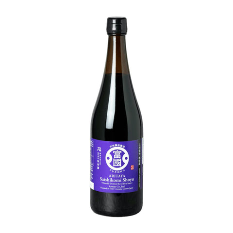 Japansk premium sojasauce 720 ml i original japansk glasflaske 