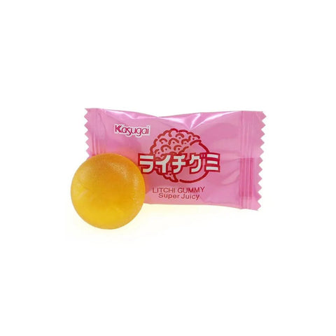 Japansk vingummi med litchismag - individuelt pakket og glutenfri

