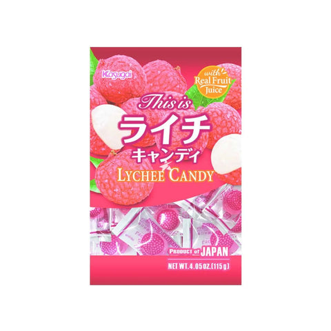 Japansk slik: Litchi bolsjer med ægte frugtjuice