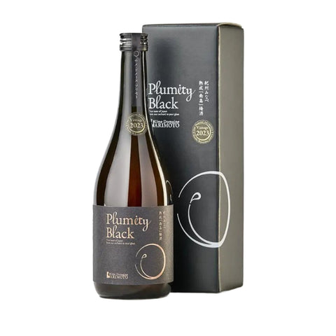 Umeshu plumity black – Intens japansk blommelikør - 720ml (19,6%)