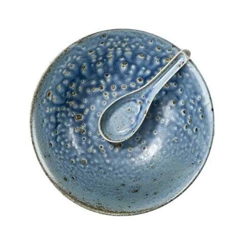 Ramen skål med ske fra Japan 