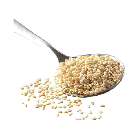 Ristede hvide sesamfrø 1 kg