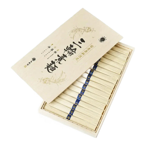 Somen nudler - Eksklusivt i flot trææske fra Japan 800 gram