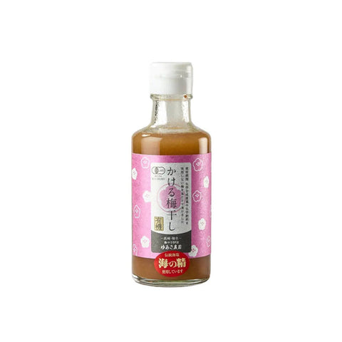 Økologisk umeboshi blomme sauce 200 g i original japansk emballage – autentisk japansk sauce fremstillet af økologiske umeblommer med en harmonisk balance mellem frisk syrlighed, naturlig frugtsødme og fyldig umami. Perfekt til salater, marinader, dressinger, grøntsager, fisk og andre japanske retter.
