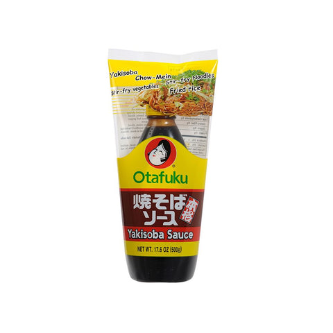 Yakisoba sauce 500 ml i original japansk flaske – autentisk japansk yakisoba sauce med fyldig umami, perfekt balance mellem sødme og syrlighed samt premium kvalitet til wokretter, stegte nudler og autentisk japansk madlavning.