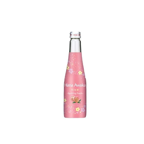 Sparkling sake, med ferskensmag fra Japan