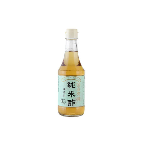 Økologisk japansk riseddike 300 ml i glasflaske – autentisk riseddike til sushi og asiatiske retter.