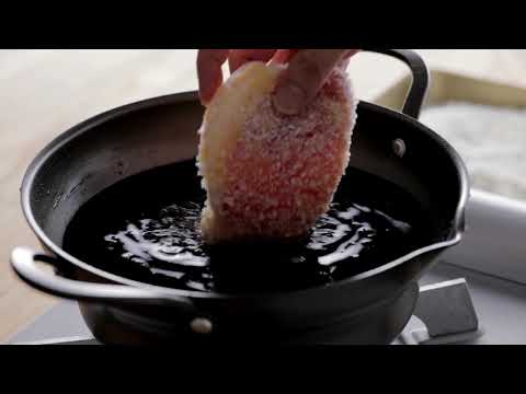 Video om hvordan man laver tonkatsu 