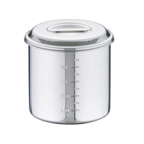 Japansk rund gastro beholder 2,1 liter 