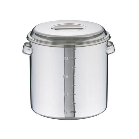 Japansk rund gastro beholder 16 liter 