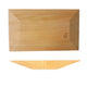 Bunden af den japanske sushi tallerken i cyprestræ – mål 27 x 16 x 2 cm