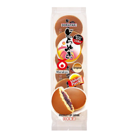 Japansk slik original dorayaki 6 stk.
