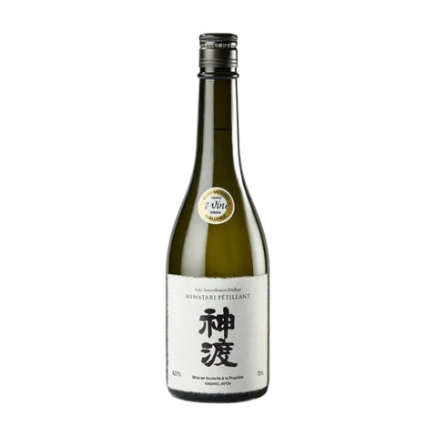 Sake - sparkling fra Miwatari Junmai Ginjo - 720 ml