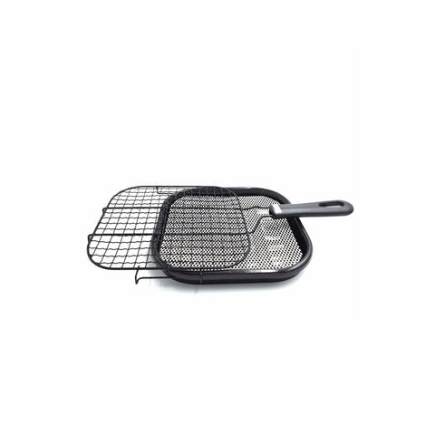 Grill pande, 20 x 20 cm - japansk grill pande