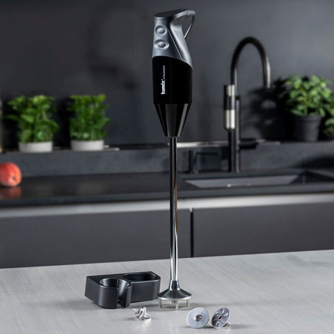 Sort stavblender fra Bamix Gastro Pro-3 Stavblender 350 watt 