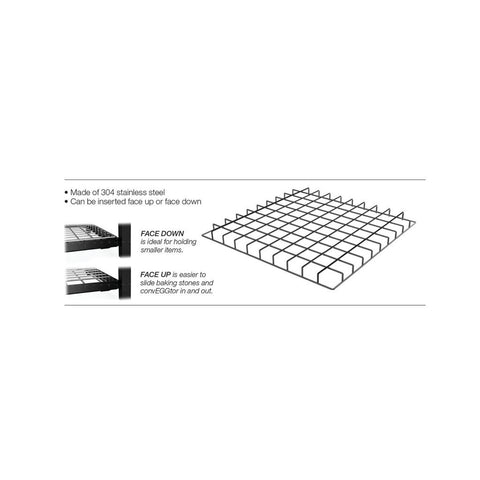 Big Green Egg EGG Stainless Steel Grid Insert