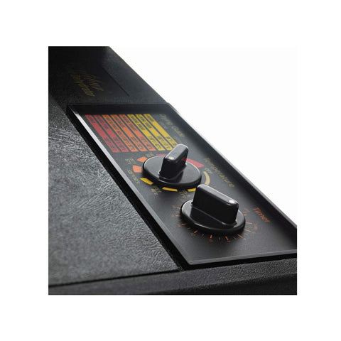 Sort Excalibur dehydrator: 9 bakker, med timer