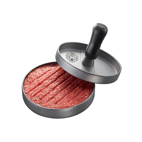 Gefu Hamburger presser i aluminium og zink, H9,3cm x Ø11,8cm