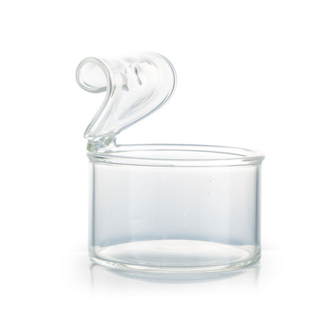 Glas ”Dåse” rund, 200 ml, 1 stk.  /  Glass Can Round Shape 200ml 1 pcs.