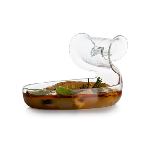 Glas ”Dåse” oval, 200 ml, 1 stk.  /  Glass Can Oval Shape 200ml 1 pcs.