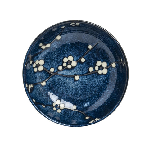 Japansk nudel Skål - Hana blue Ø17