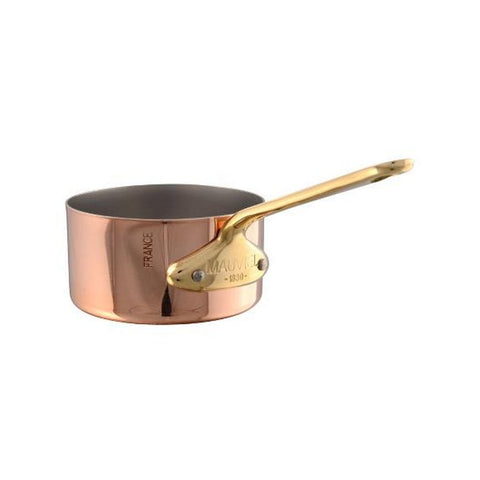Mauviel M'150b kasserolle mini kobber/bronze - 0,3 liter 9 cm