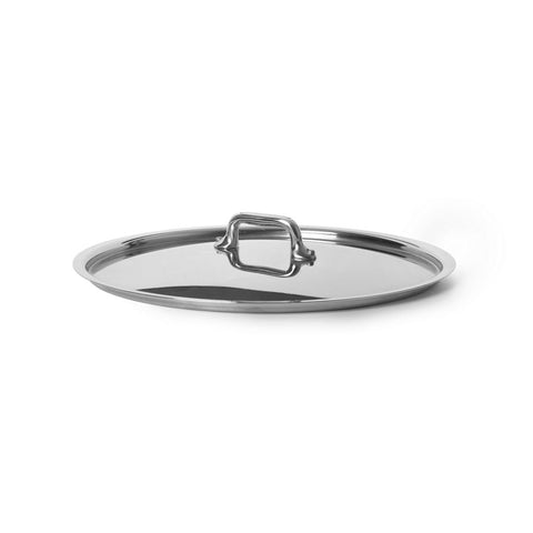 Mauviel Cook Style Låg blank stål - 28 cm