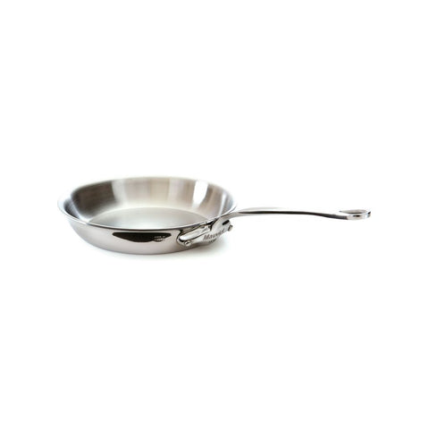 Mauviel Cook Style Stegepande blank stål - 28 cm
