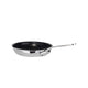 Mauviel Cook Style Stegepande blank stål - 30 cm med non-stick belægning