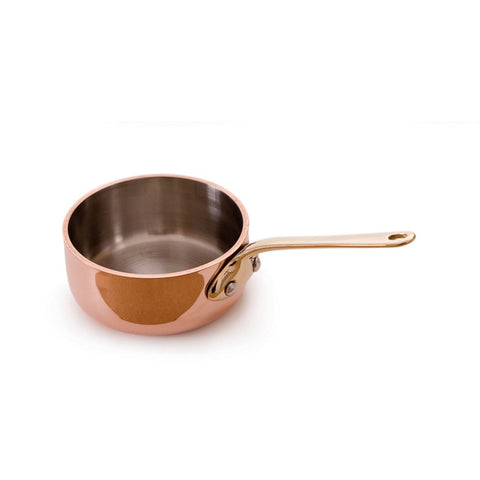 Mauviel M'150b sauterpande mini kobber/bronze - 0,1 liter 7 cm