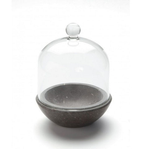 ”Planet” grå marmorskål, max 90 ml, 1 stk