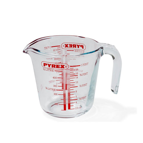 Pyrex Classic Målekande 0,50 liter Klar