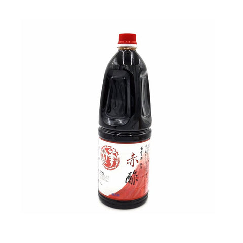 Rød riseddike Akasu 1,8 liter – autentisk japansk riseddike med dyb umami og kompleks smag til sushi.