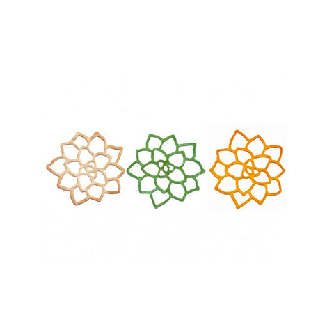 Radikulados lotusblomster silikone form