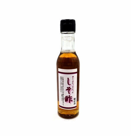 Japansk riseddike med rød shiso 180 ml – aromatisk riseddike med frisk shiso og elegant syrlighed.